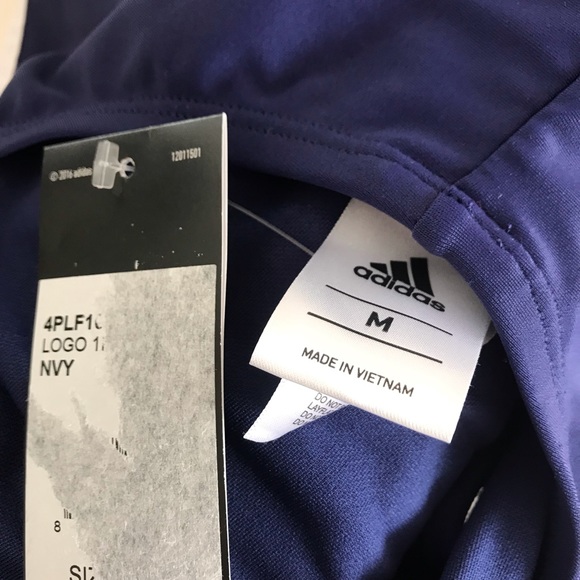 ADIDAS Navy Blue One Piece Swimsuit Medium New NWT - Picture 4 of 4